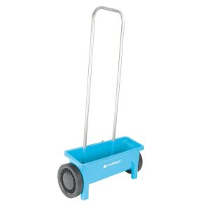 Wózek rozsiewający Cellfast 12L: widok pod kątem - Rozsiewacz nawozów