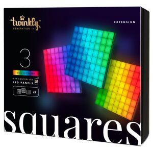 Twinkly Squares Extension Kit 3 blokk x 64 pixel RGB 132847976 - Lámpa & Világítás