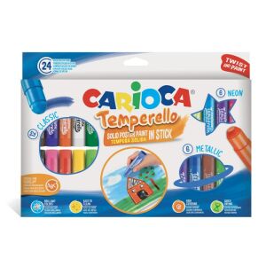 Farbstift 24 Farben CARIOCA 132850603 - Zeichengeräte