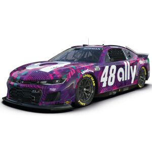 Lila #48 Ally Nascar versenyautó modell - Carrera