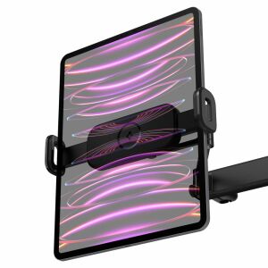 Opierka hlavy do auta držiak do auta pre telefón tablet Spigen Onetap UTS45 Universal Headrest Car Mount Black 132857276 - Autós pohártartó