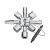 KNIPEX, 00 11 01 TwinKey® univerzális kulcs, kettős 142651717