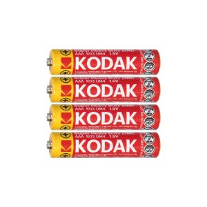 Kodak Batterie Extra Heavy Duty AAA/R03 450mAh 4 Stück 132863003 - Kodak