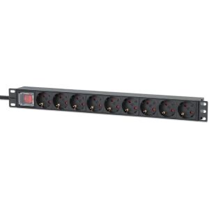 Intellinet 715133 Power Strip Rack 1U 9x Socluri Schuko, 4000W 141669098 - Intellinet Accesorii pentru dulapuri Rack