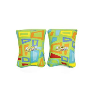 Детски плувни ръкавели Bestway Swim Safe ABC Step C, зелени - Bestway