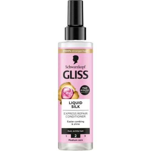 Schwarzkopf Gliss Kur Liquid Silk Gloss Express Haarspülung TOP 200 ml 132869820