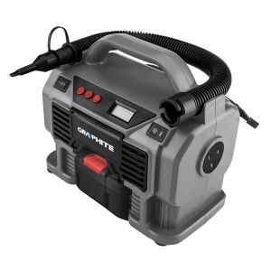 Energy+ 18V akkus kompresszor, ferde nézet - Kompresszor