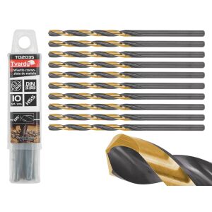 Wiertło czarno-złote do metalu HSS 3.50mm (10/250/1500) 132883775 - Wiertło