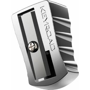 Ascuțitor de creioane din aluminiu Keyroad Afișaj unic argintiu 132886331 - Accesorii de birou
