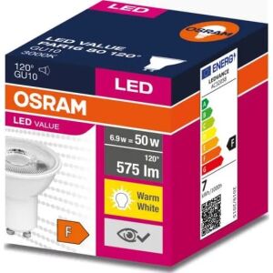 Osram LED izzó, GU10, 6.9W, 50W, 575lm, 3000K