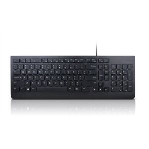 Lenovo Essential kabelgebundene Tastatur, US Euro Layout, schwarz - Lenovo