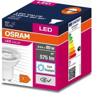 Ledvance LED izzó GU10 VALUE PAR16 80 60 6.9W/865 230V 4058075599321