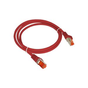 Alantec Patchkabel F/UTP Cat.6 PVC 0,25m rot ALANTEC 132913586 - FTP-Kabel