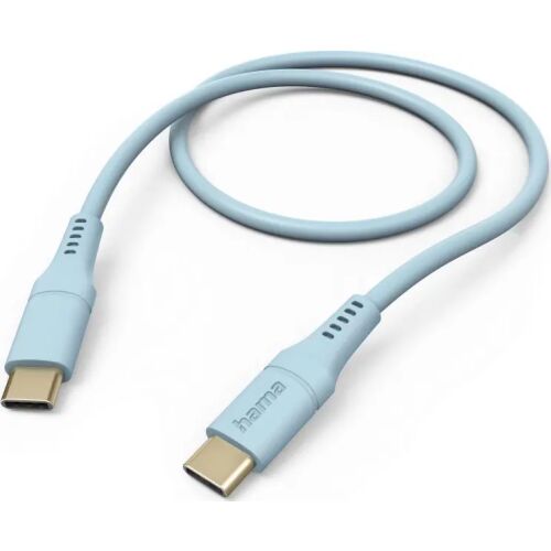 Kabel USB Hama USB-C - USB-C 1.5 m Jasnoniebieski (002015750000) 132913680