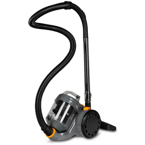 Aspirator fara sac Zonder Base Jet, Zeegma, 4000W, 2L, Filtre HEPA H13, Gri/Portocaliu 132914725