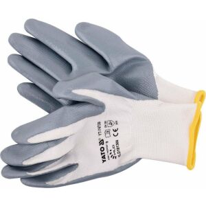 ÖLBESTÄNDIGE ARBEITSHANDSCHUHE WEISS 9 132916328 - Schutzausrüstung