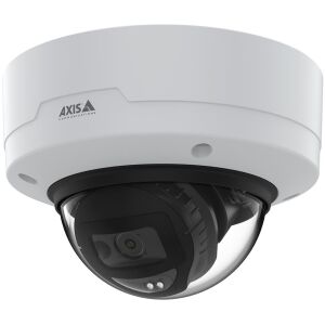 Szögletes nézet az Axis 02371-001 dóm biztonsági kameráról - Axis