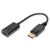 AV adapter Digitus DisplayPort - HDMI fekete (DB-340415-002-S) 132923243