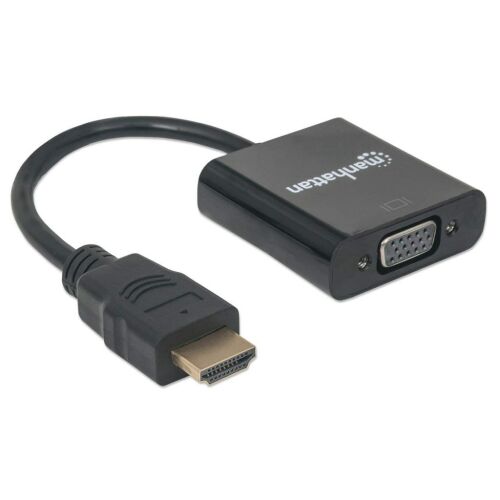 MANHATTAN HDMI - VGA 0.3m /s1x Mini HDMI (wtyk) 1x Mini HDMI (wtyk) 132930067