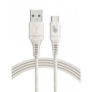 Cablu USB TB Print USB-A la USB-C 1 m Bej, ecologic - Cabluri de date