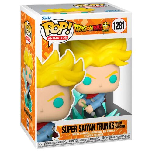Funko POP animáció: Dragon Ball Super - Super Saiyan Trunks (karddal) 132932519