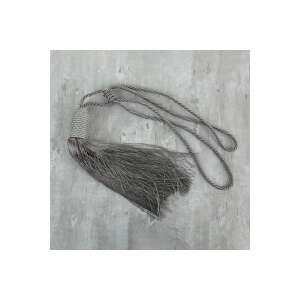 Szürke bojtos függönyelkötő - Függönyelkötő