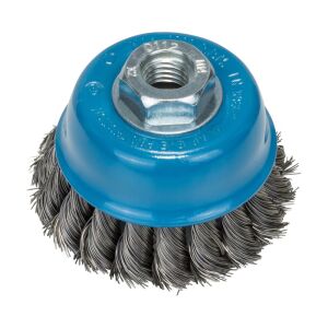 Topfbürste Heavy for Metal, Ř 75mm (0,35mm Stahldraht, M14, für Winkelschleifer) 142635925 - Zubehör für Schleifmaschinen