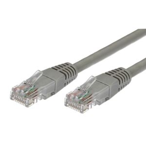 Cablu cordon cat.5e RJ45 UTP 1m. gri 132935261 - TB Print