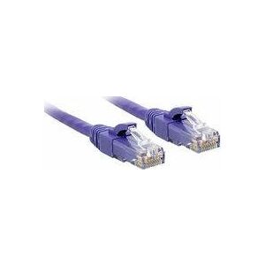 Lindy Patchcable Cat6 U / UTP fioletowy 1,00m 132940065 - Kabel UTP