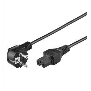 PREMIUMCORD hálózati kábel 230V az alaplaphoz 2m réselt csatlakozó IEC 320 C15 138976154 - PremiumCord