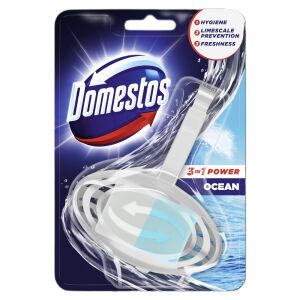 DOMESTOS Power Ocean illatkocka WC-hez kosárral 3in1 35 g 132943010 - WC illatosító