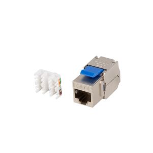 Gniazdo Keystone RJ45 Cat6 FTP beznarzędziowe - Moduł Keystone