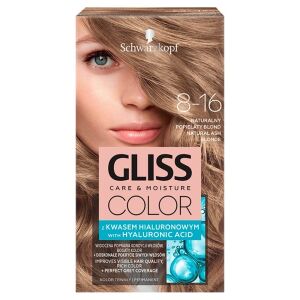Schwarzkopf hajszínező krém Gliss Color 8-16 természetes kőris szőke
