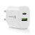 EverActive SC-370Q AC-Ladegerät mit USB-Anschluss QC3.0 und USB-C PD PPS 25W 132943146