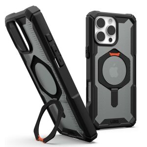 UAG Plasma XTE Magsafe - Schutzhülle für iPhone 16 Pro, kompatibel mit MagSafe (schwarz/orange) 140807389 - Handyhüllen