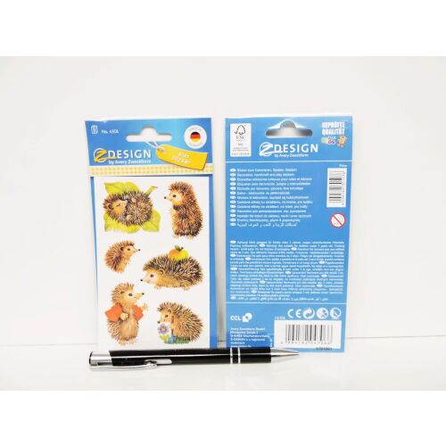 Papír matricák - sündisznók 132945846