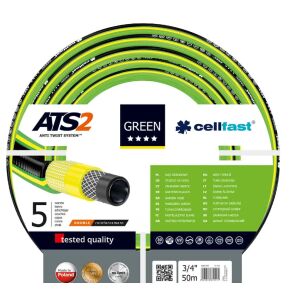Opakowanie węża ogrodowego Cellfast Premium Green ATS2 3/4 cala 50m - Cellfast