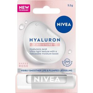 Nivea Hyaluron Lip Moisture Plus Nawilżający Balsam do ust - Sheer Rose 5.2g 132951409 - Pielęgnacja ust