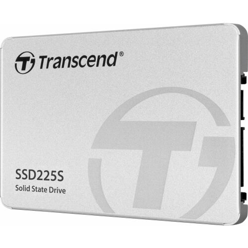 Szögletes nézet a Transcend 250GB SSD225S 2.5 hüvelykes SATA3 SSD-ről - Transcend