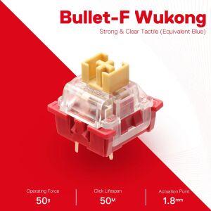 Redragon Mechanischer Schalter YA113 Bullet F Kit 132953156 - Sonstiges Computerzubehör