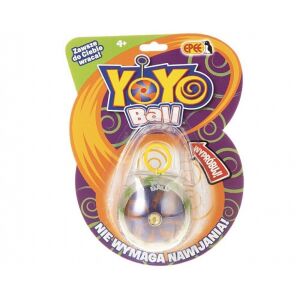 Yoyo Ball lila buborékfólia, yoyo virággal
