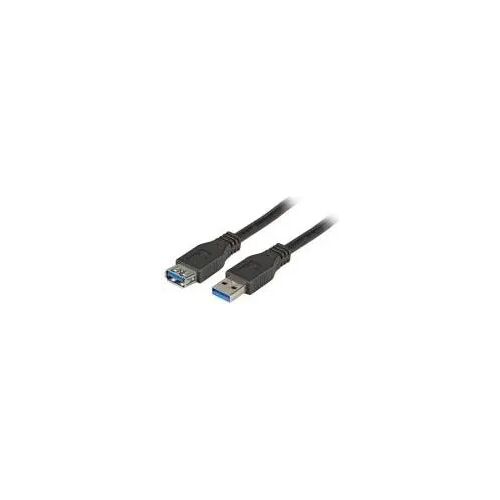 Kabel USB EFB USB-A - USB-A 1 m Czarny (K5268SW.1) 132954658