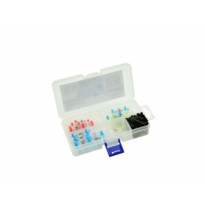 Csőszerelvények hőre zsugorodó pólók ónnal 0.25-6mm2 100db - 5 méret (200) 132955727 - Zsugorcső