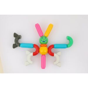 Magformers Stick-O Set pisică și câine 27el 132956290 - Joc de construcție magnetic