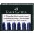 Rövid kék patronok 6db FABER CASTELL 132956691