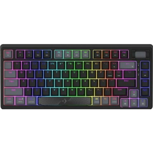 AQIRYS AQIRYS billentyűzet mechanikus billentyűzet 75% /81 Keys Vezetékes ADARA MINI LE fekete/szürke 132957273