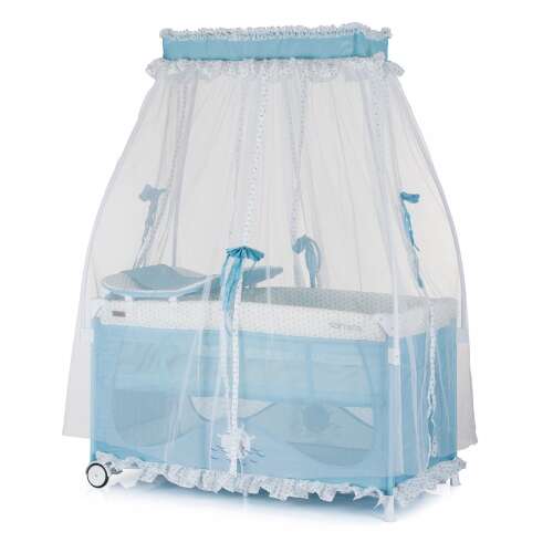 Chipolino Sahara multifunkciós Utazóágy - Sailor #fehér-kék