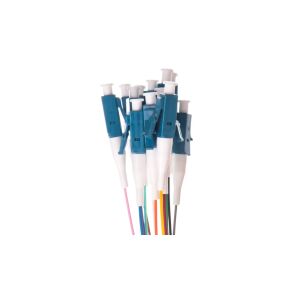 DIGITUS Pigtail światłowodowy 12szt LC simplex SM 9/125 OS2 2m LSZH 12 kolorów 132960007 - Kabel