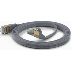 Wantec Wantec flates CAT6A FTP Patch Cable - 1,5 m - Cat6a - F/UTP (FTP) - RJ- 45 - RJ- 45 - gray (7076) 132961157 - Artykuły techniczne i elektronika