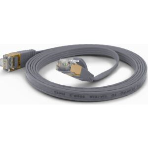 Cablu Wantec Wantec flates CAT6A FTP - 0,2 m - CAT6a - F/UTP (FTP) - RJ- 45 - RJ- 45 - gri (7072) 132961162 - Cabluri UTP